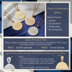 Swan Family Necklace: 14K Gold, Mother and Child Pendant, Maternal Love Jewelry - View 8