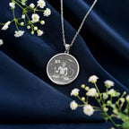 Ketu Pendant Necklace: 14K Gold Personalized Vedic Node Charm, Astrology Jewelry - View 4