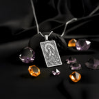 Virgin Mary Necklace: 14K Gold, Blessed Mother Charm, Catholic Faith Jewelry - View 3