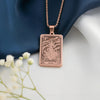 Aries Necklace: 14K Gold Tarot Card Astrology Pendant - View 7