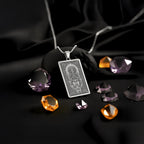 Mictlantecuhtli Necklace: 14K Gold, Aztec Death God, Gothic Occult Jewelry - View 3