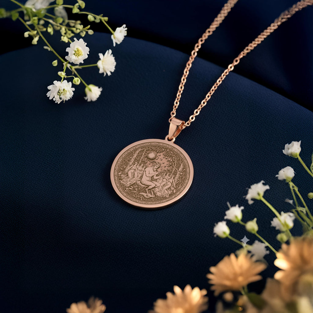 Pan Pendant Necklace: 14K Gold, God of the Wild Charm, Nature Lover Gift Jewelry - View 5