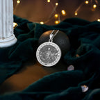 Odin Pendant Necklace: 14K Gold Allfather God, Viking Wisdom Amulet - View 3