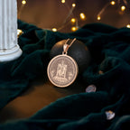 Minos Pendant Necklace: 14K Gold Judge of the Dead, Minotaur Myth - View 5