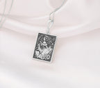 Capricorn Zodiac Necklace: 14K Gold with capricorn pendant custom zodiac astrology - View 102