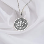 Ganesha Necklace: 14K Gold with elephant god ganapati amulet talisman spiritual amulet - View 102
