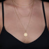 Buddha Necklace: 14K Gold with silver buddha gold buddha talisman amulet collectible - View 102