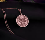Atlas Titan Pendant: 14K Gold with atlas necklace gold atlas necklace amulet talisman - View 214