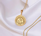 Pride Unicorn Necklace: 14K Gold with unicorn jewelry silver unicorn charm amulet - View 48