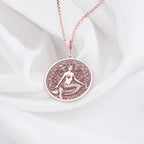 Mermaid Necklace: 14K Gold with sea siren ocean goddess talisman amulet collectible - View 214