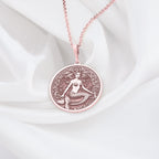 Mermaid Necklace: 14K Gold with sea siren ocean goddess talisman amulet collectible - View 214