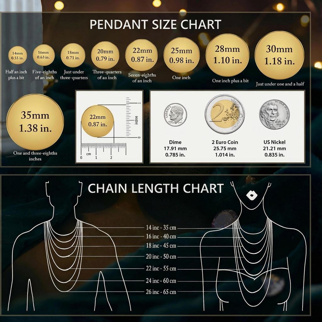Pawn Chess Coin Necklace: 14K Gold Potential Symbol, Strategy Charm - View 12