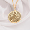Parvati Ganesha Pendant: 14K Gold with elephant god ganapati spiritual amulet talisman - View 48