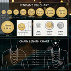 Joan of Arc Necklace: 14K Gold Saint of Courage Pendant, Warrior Coin Charm - View 10