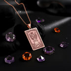 Phoenix Necklace: 14K Gold Rising from Ashes, Rebirth & Strength Charm - View 6