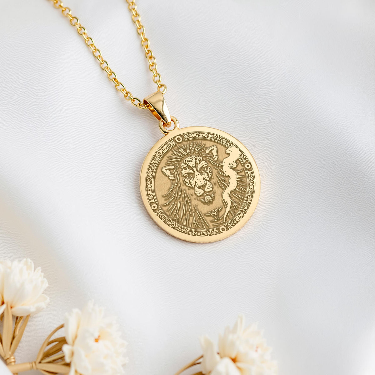 Tezcatlipoca Necklace: 14K Gold with tezcatlipoca pendant aztec god necklace amulet - View 158