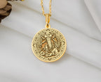 Kali Ma Pendant: 14K Gold with memento mori goth spiritual amulet talisman amulet - View 48