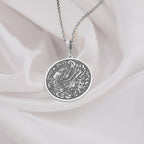 Phoenix Necklace: 14K Gold with phoenix necklace personalized phoenix talisman amulet - View 102