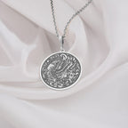 Phoenix Necklace: 14K Gold with phoenix necklace personalized phoenix talisman amulet - View 102