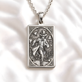 Invisible Man Sci-Fi Horror Necklace - 925 Sterling Silver
