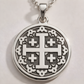 Jerusalem Cross Pendant - 925 Sterling Silver