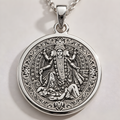 Kali Ma Memento Mori Pendant - 925 Sterling Silver