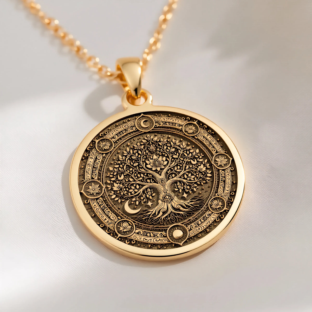 Kalpavriksha Tree of Life Pendant: with kalpavriksha tree family heritage - View 214