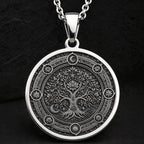Kalpavriksha Tree of Life Pendant | Silver & Plated Options - Spiritual Heritage Family Legacy - Görsel 12, abundance charm