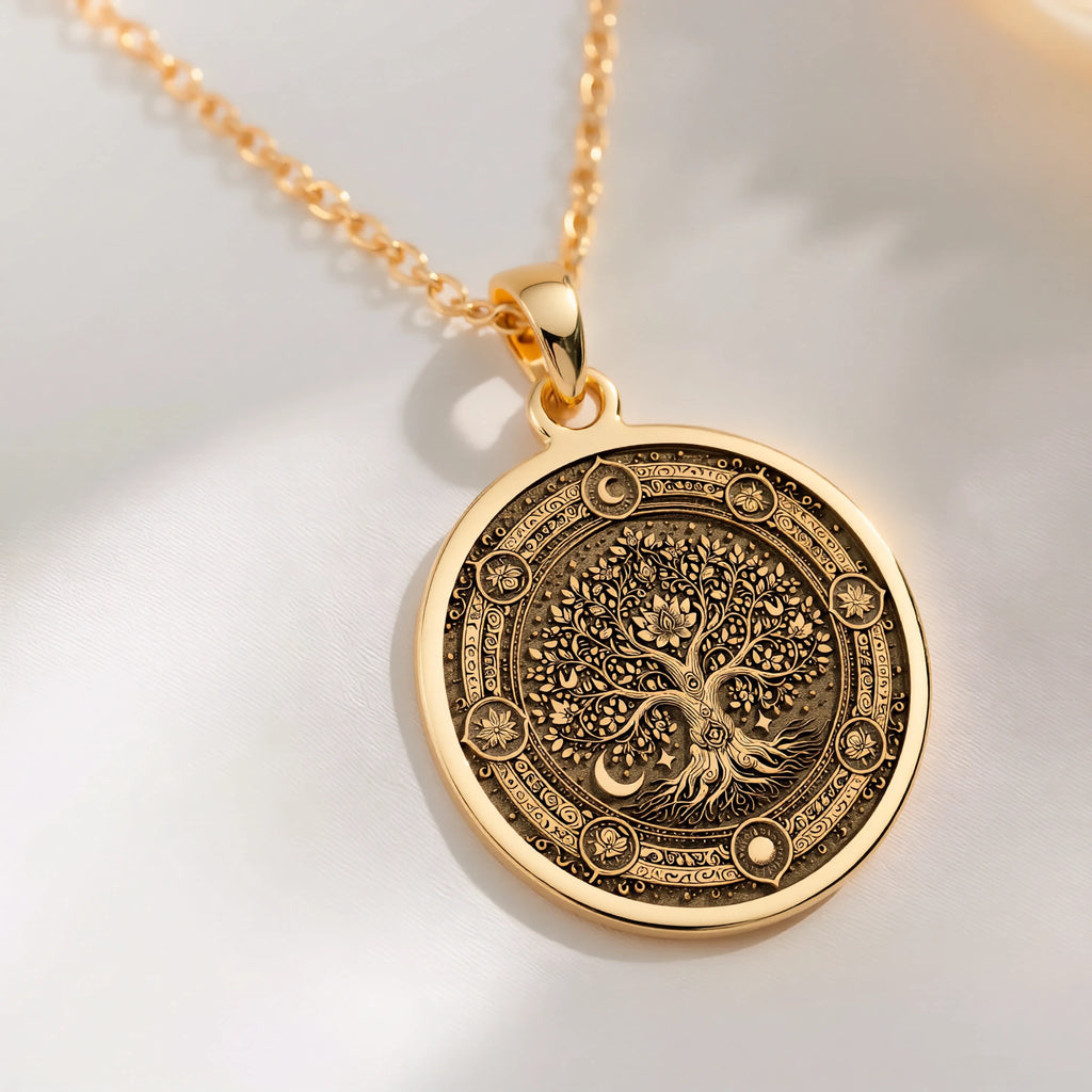 Kalpavriksha Tree of Life Pendant: with kalpavriksha tree family heritage - View 48