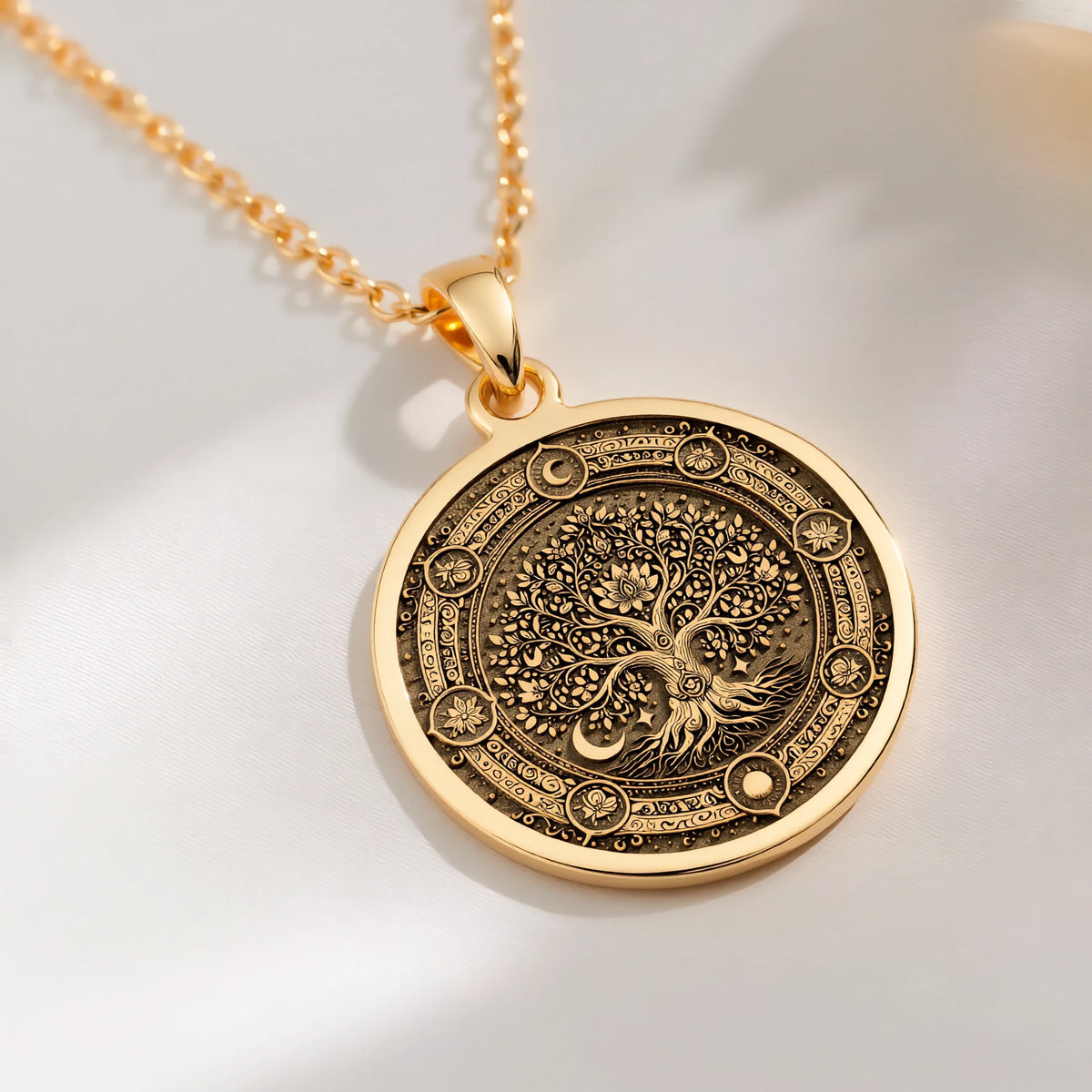 Kalpavriksha Tree of Life Pendant: with kalpavriksha tree family heritage - View 214