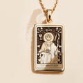 Magician Tarot Rider Waite Necklace - 14K Solid Gold