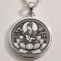 Personalized Motherhood Coin Pendant - 925 Sterling Silver