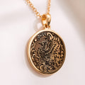 Gold Phoenix Necklace, Phoenix Pendant Gold, Rebirth Symbol Jewelry, Phoenix Rising Charm, 14k Gold Phoenix, Spiritual Phoenix Jewelry, Mythical Bird Pendant, Gold Phoenix Amulet, Phoenix Medallion, Sacred Phoenix Necklace, Phoenix Totem