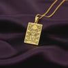 Shih Tzu Tarot Pendant: Custom Dog Mom Medallion, 14K Gold & Silver Pet Necklace