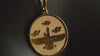 14K Solid Gold Ahura Mazda Pendant, Faravahar Symbol Zoroastrian Charm, Ancient Wing God Necklace, Faravahar Mythology, Silver Ahura Mazda