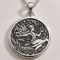Virgo Maiden Zodiac Necklace - 925 Sterling Silver