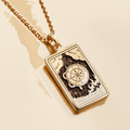 Wheel of Fortune Pendant: 14K Gold with wheel fortune fortune sphinx amulet talisman - View 102